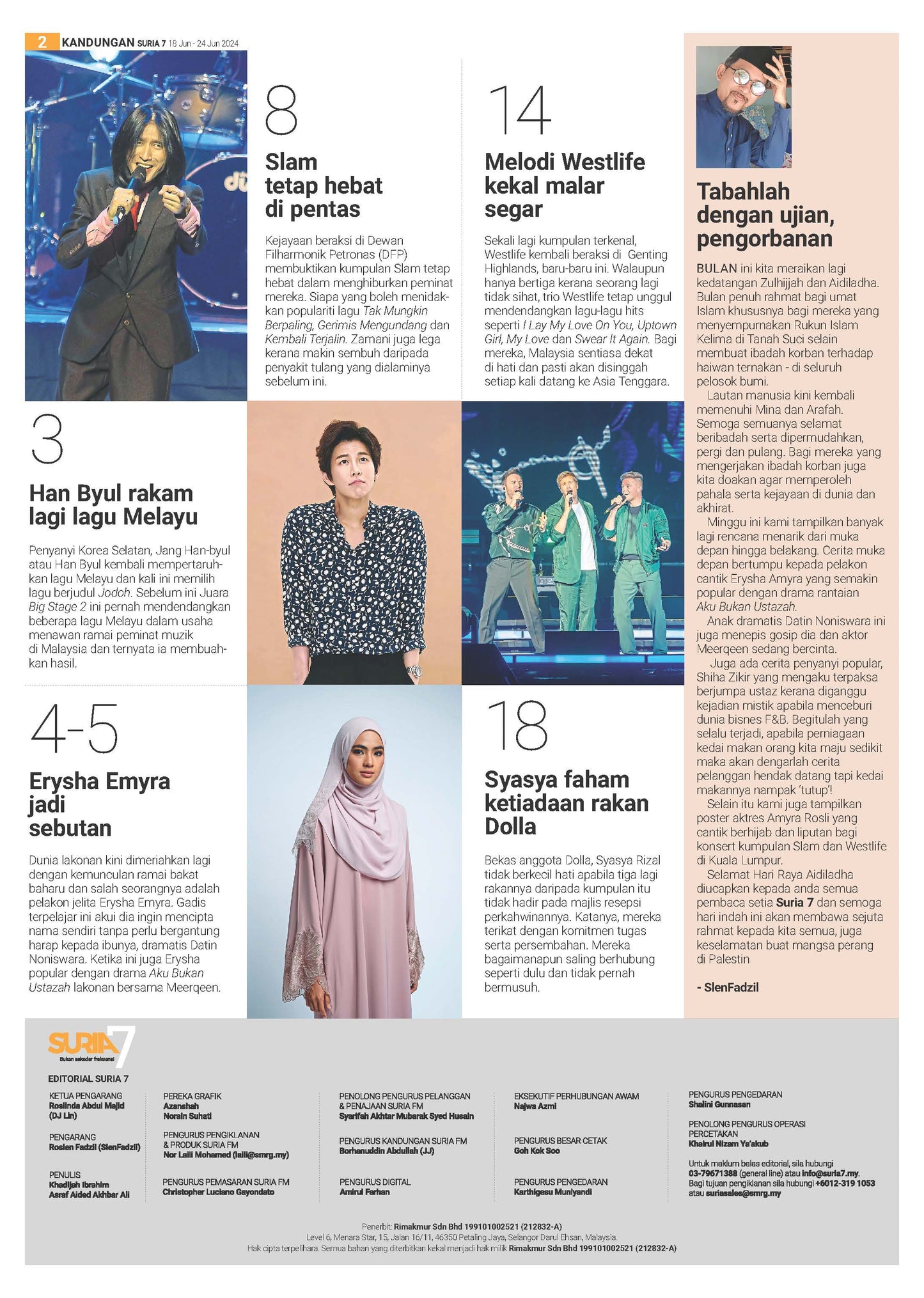 Majalah Suria 7 Edisi Ke-41